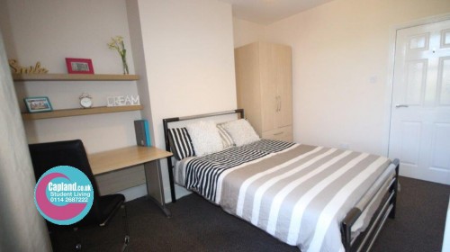 Bedroom 6 @ 14 Thompson Rd Student House Sheffield